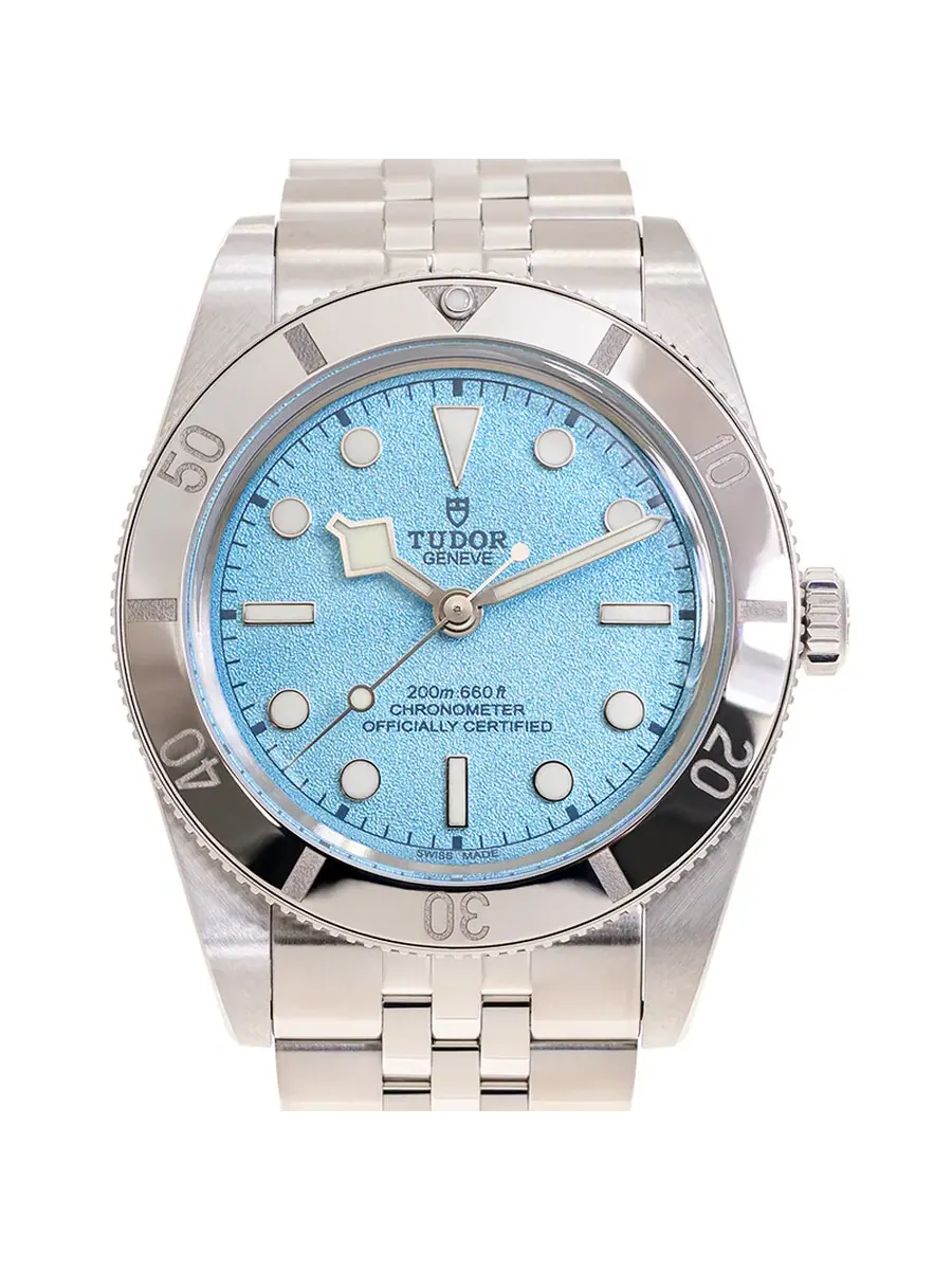 Мужские часы Tudor Black Bay "Lagoon Blue" с циферблатом M79000-0001 — изображение 1 из 5, оттенок серебряный