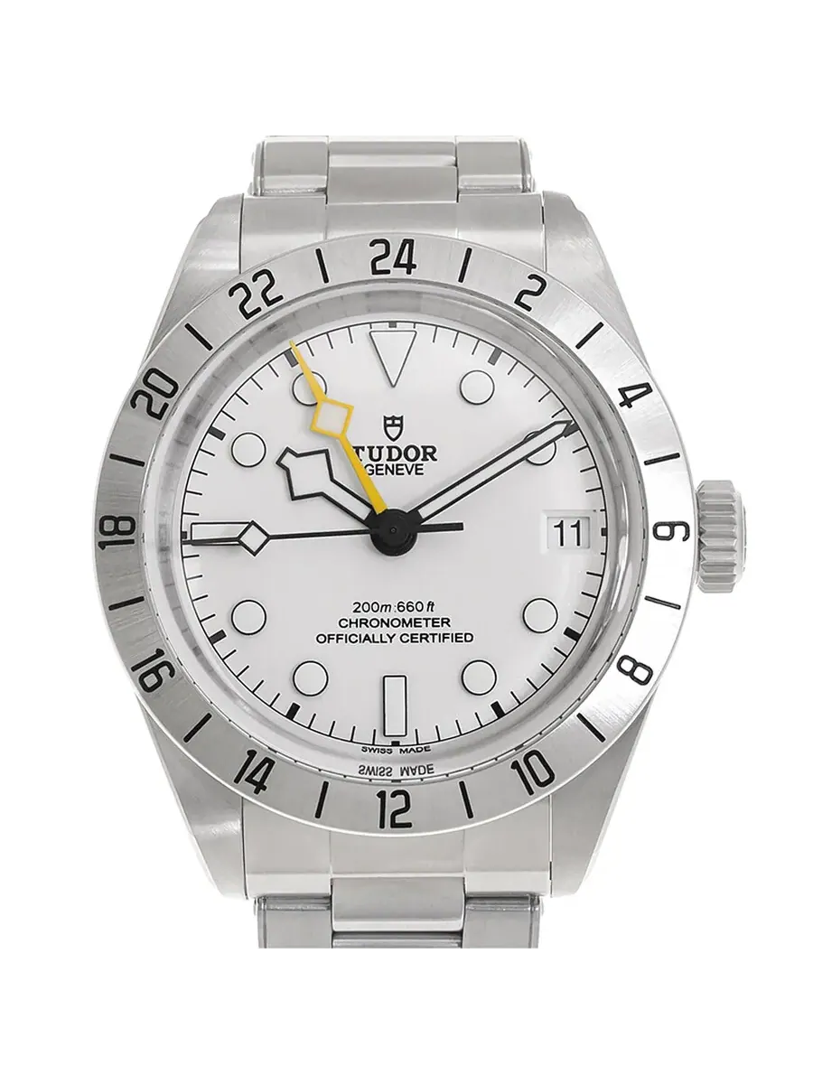 Автоматические хронографические часы Tudor Black Bay Pro GMT M79470-0004 — изображение 1 из 5, оттенок серебряный