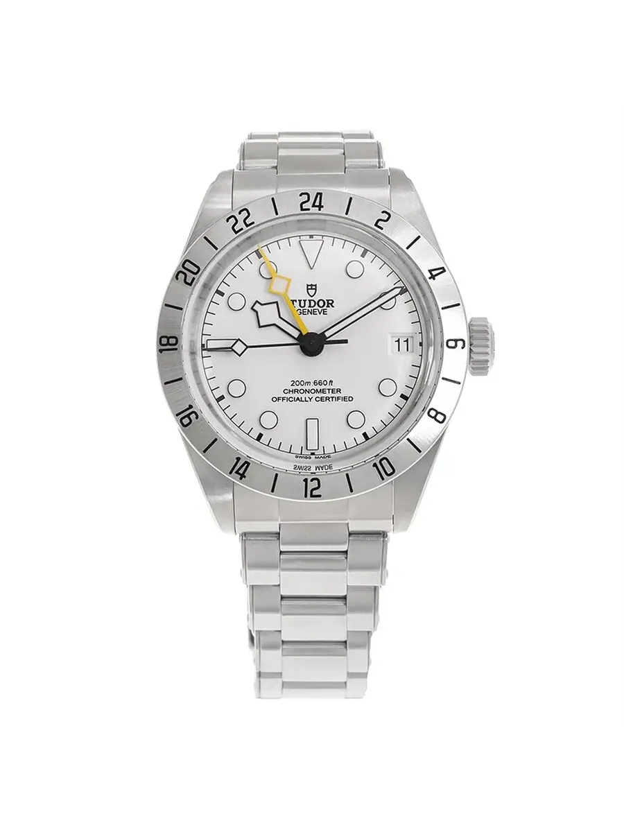 Автоматические хронографические часы Tudor Black Bay Pro GMT M79470-0004 — изображение 2 из 5, оттенок серебряный