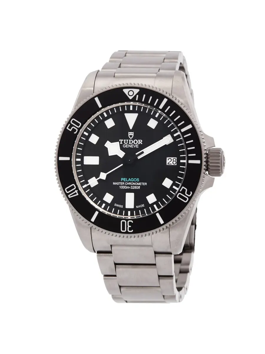Мужские часы Tudor Pelagos Automatic Chronometer с черным циферблатом M2543C1A7NU-0001 — изображение 1 из 6, оттенок черный