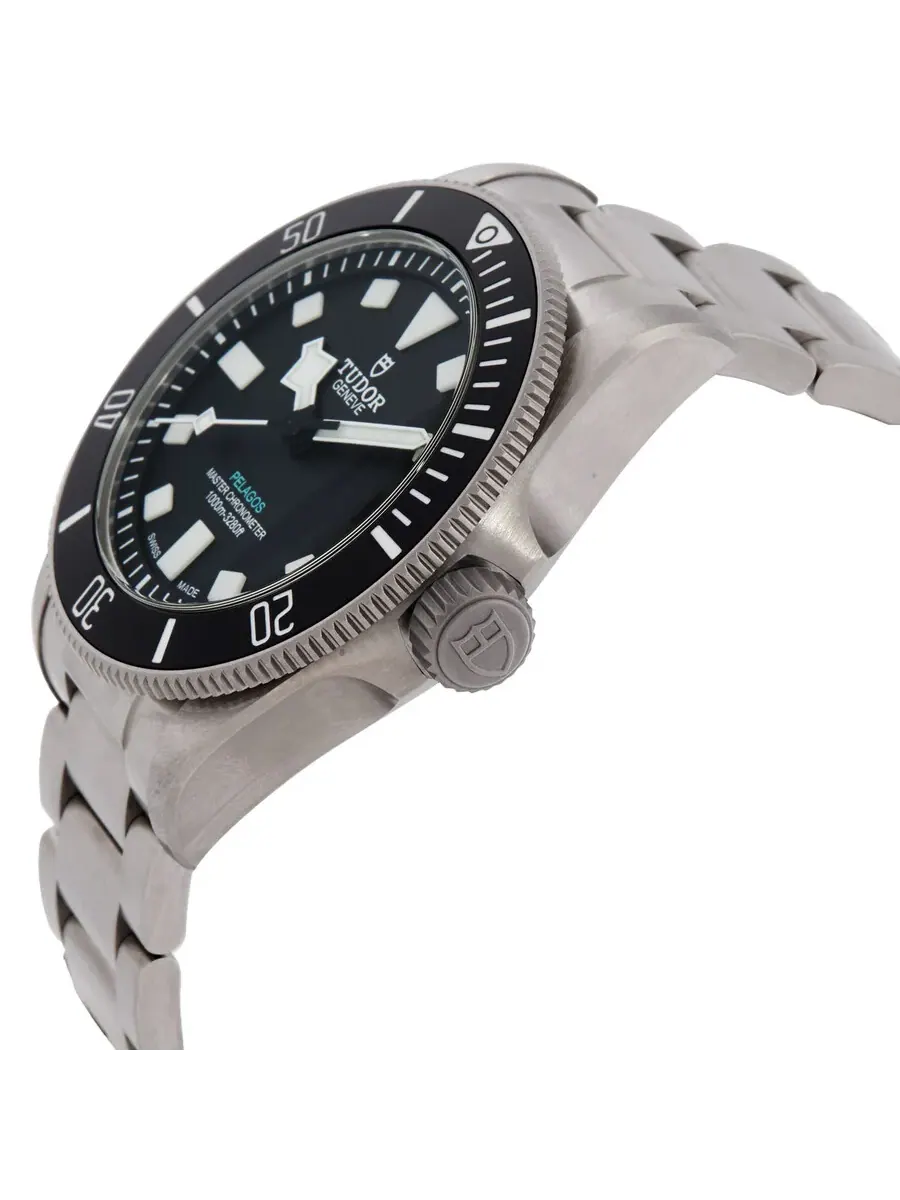 Мужские часы Tudor Pelagos Automatic Chronometer с черным циферблатом M2543C1A7NU-0001 — изображение 2 из 6, оттенок черный