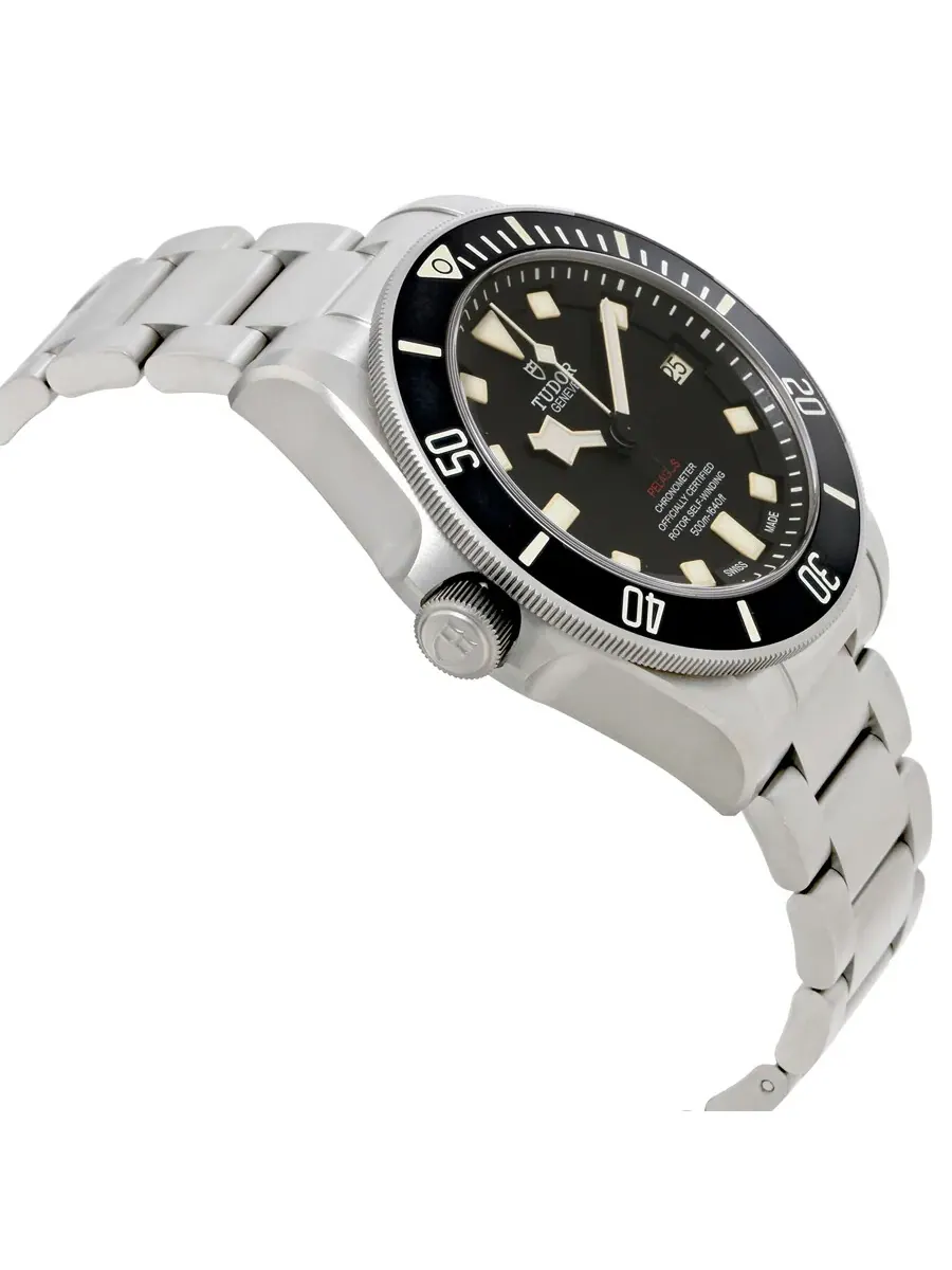 Мужские часы Tudor Pelagos LHD Lefty Automatic с черным циферблатом 25610TNL-BKSTI — изображение 2 из 4, оттенок серый