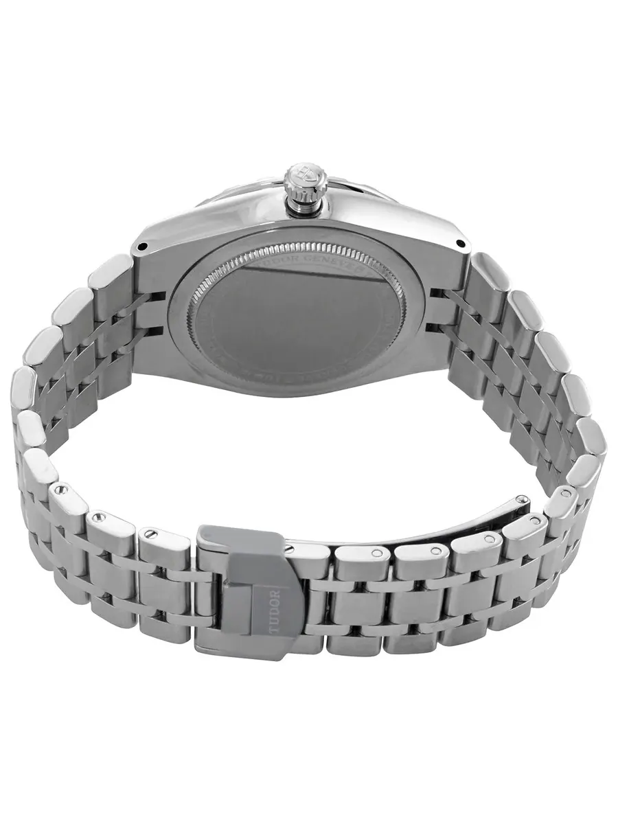 Часы Tudor Royal Automatic с черным циферблатом и бриллиантами, 34 мм, модель M28400-0004 — изображение 3 из 4
