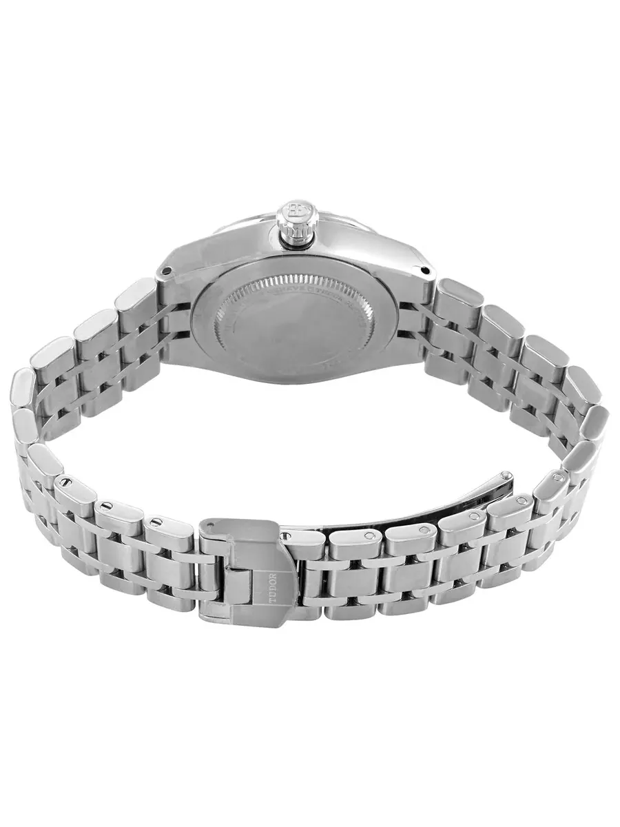 Часы Tudor Royal Automatic с серебристым циферблатом и бриллиантами, 28 мм, модель M28300-0002 — изображение 3 из 4