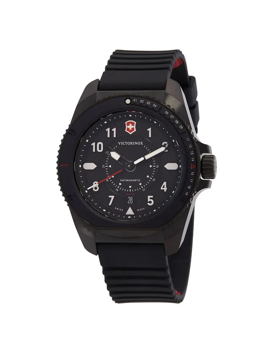 Мужские кварцевые часы Victorinox Journey 1884 с черным циферблатом, модель 241982 — изображение 1 из 3, оттенок черный
