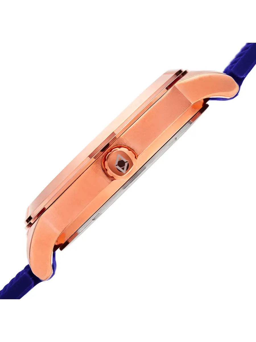 Мужские часы Akribos XXIV Quartz с синим циферблатом и синим силиконовым ремешком AK1007RGBU — изображение 3 из 4