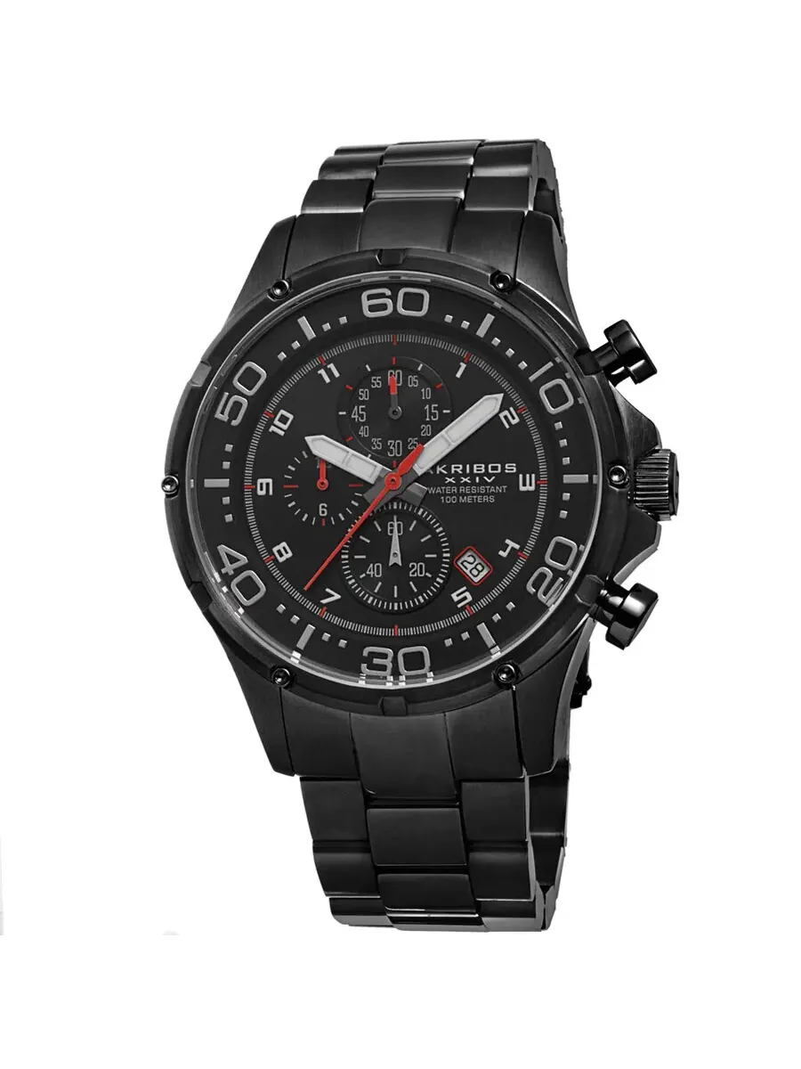 Мужские часы Akribos XXIV Black AK663BK