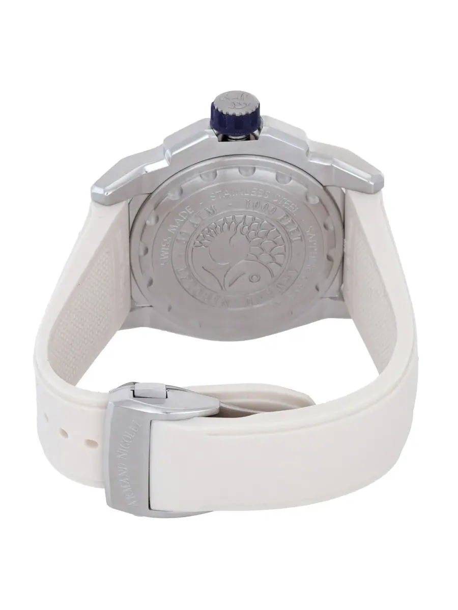 Мужские часы Armand Nicolet JSH Automatic с серебристым циферблатом A486RGU-AU-GG4710B — изображение 3 из 3