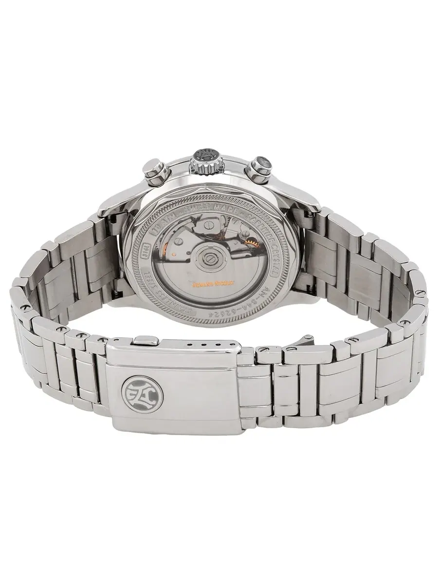 Мужские часы Armand Nicolet M02-4 Хронограф Автомат серый циферблат A844AAA-GR-M9742 — изображение 3 из 3