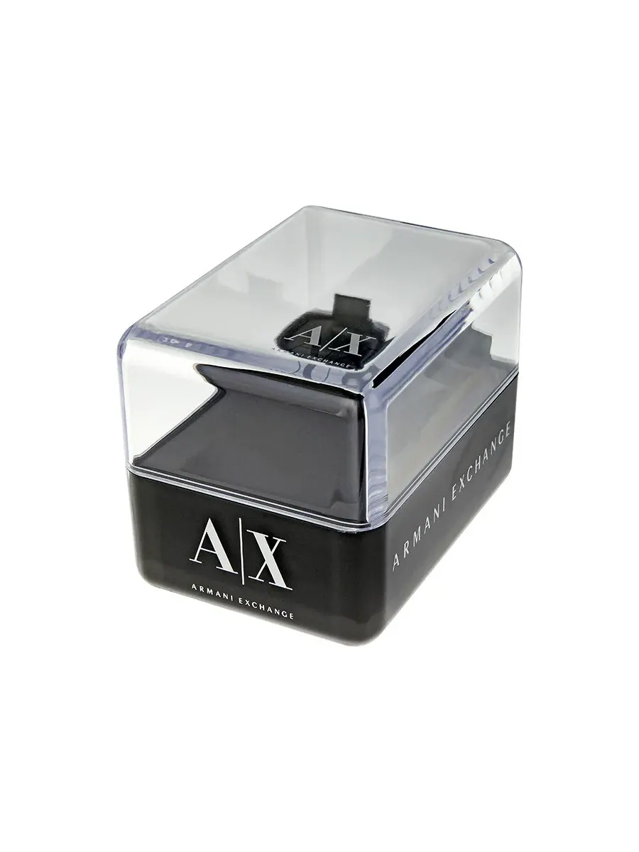 Мужские часы Armani Exchange с хронографом и черным циферблатом AX2164 — изображение 4 из 4, оттенок черный