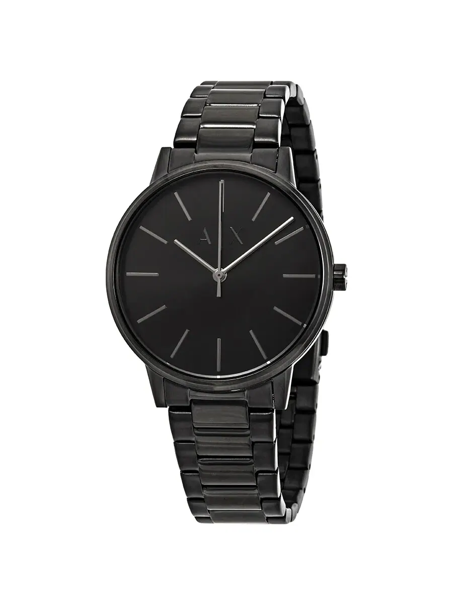 Мужские часы Armani Exchange Cayde с черным циферблатом AX2701 — изображение 1 из 3, оттенок черный
