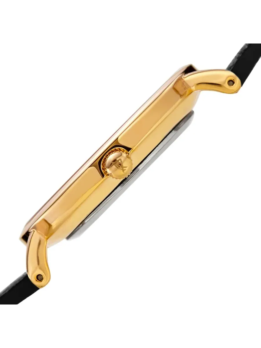 Женские часы August Steiner Quartz с черным циферблатом и бриллиантом AS8242BK — изображение 3 из 4, оттенок золотистый