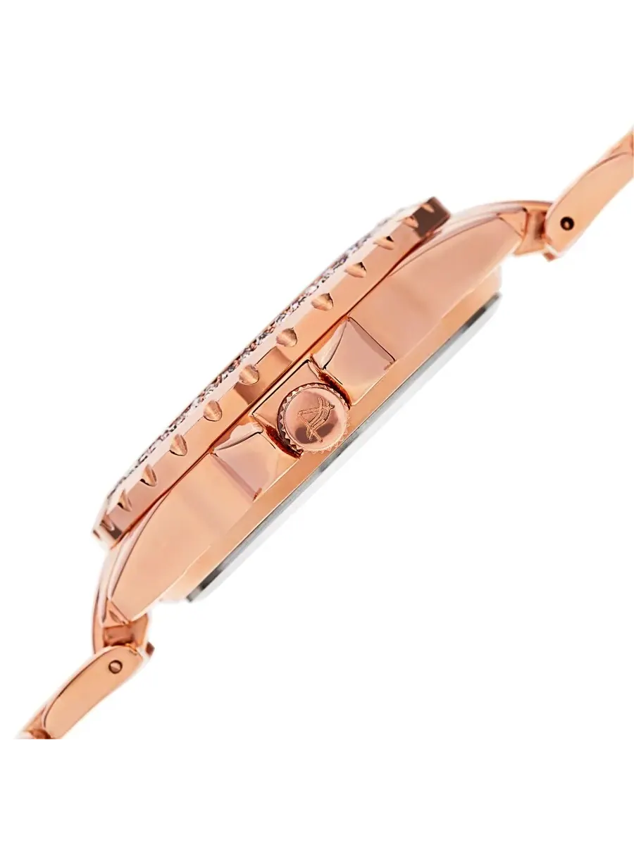 Женские часы August Steiner Quartz с белым циферблатом и бриллиантом AS8156RG — изображение 3 из 4