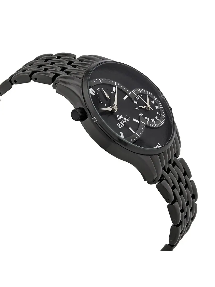 Мужские часы August Steiner Quartz с черным циферблатом AS8141BK — изображение 2 из 4, оттенок черный