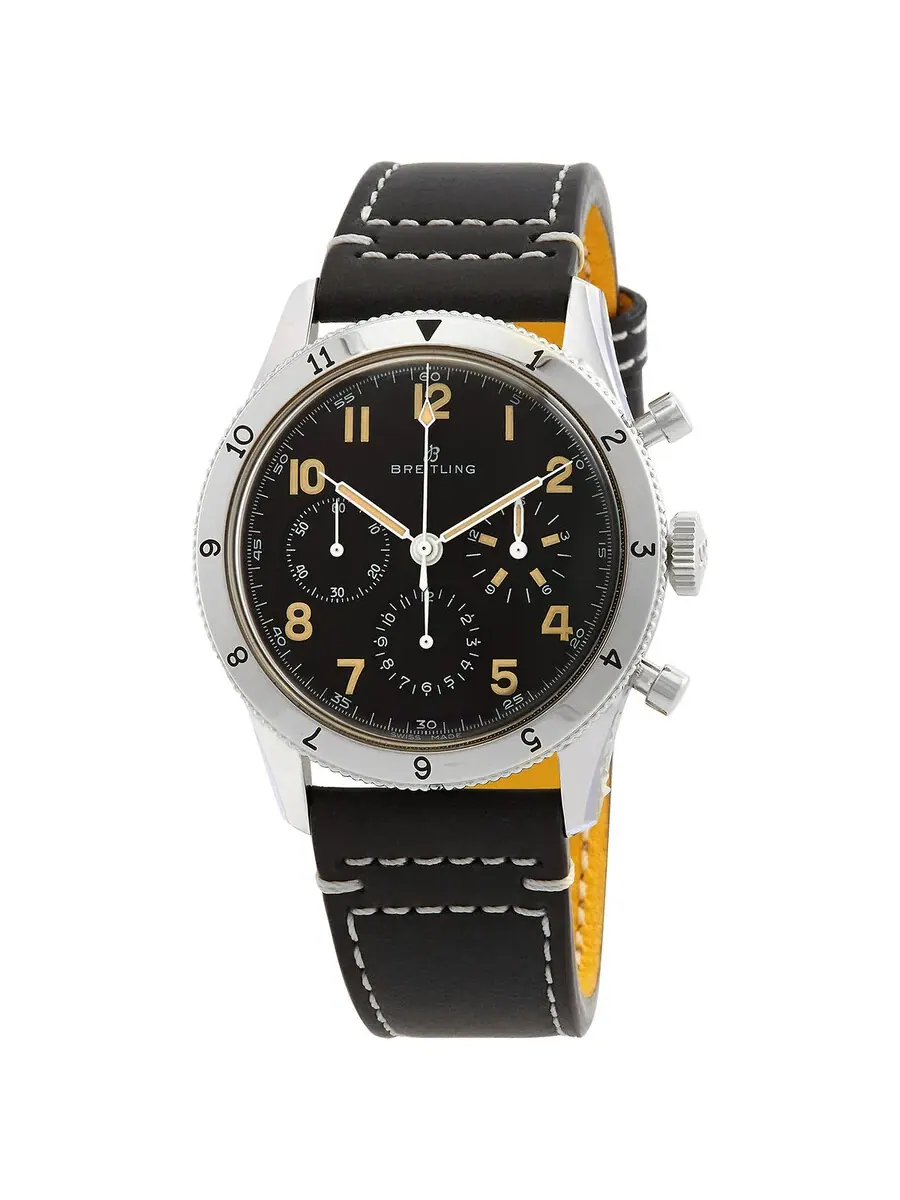 Мужские часы Breitling Aviator 8 Chronograph с ручным заводом — изображение 1 из 4, оттенок серебристый