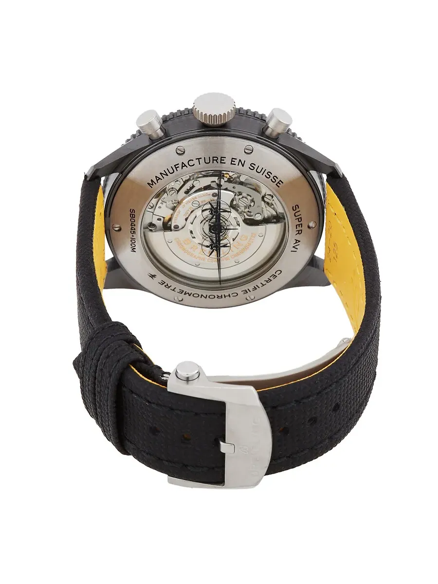 Мужские часы Breitling Super AVI B04 Chronograph GMT Mosquito Night Fighter с автоматическим — изображение 3 из 4