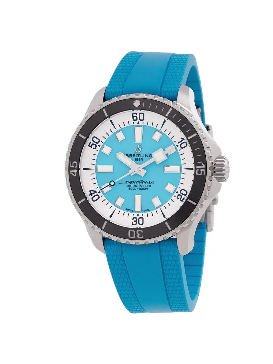 Мужские автоматические часы Breitling SuperOcean с синим циферблатом A17376211L2S2 — изображение 1 из 3