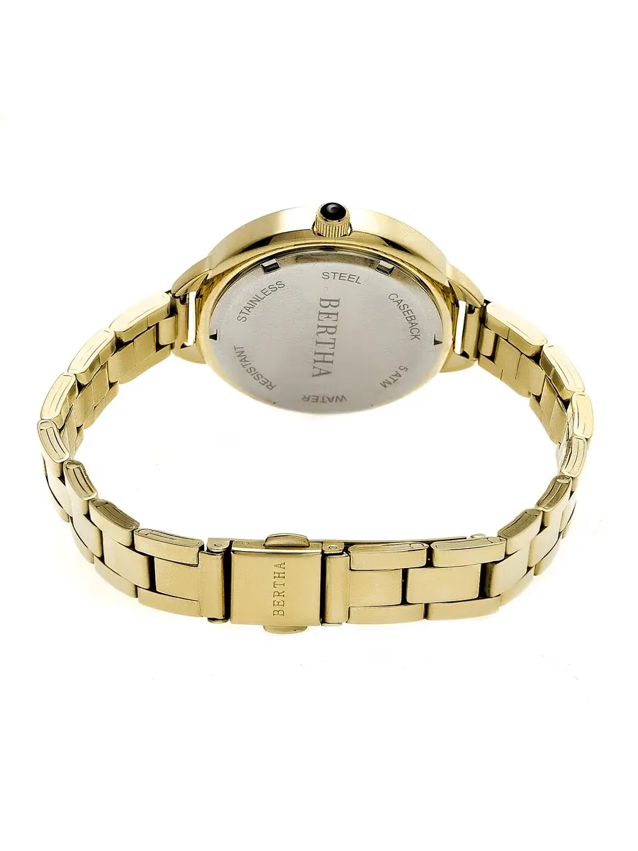 Женские часы Bertha Madison Gold Dial BR6702 — изображение 2 из 3, оттенок золотистый