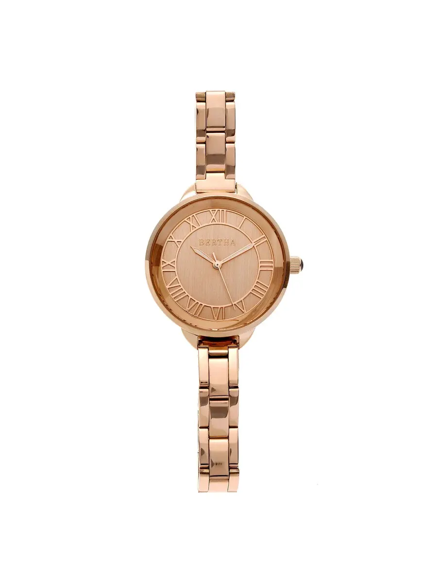 Женские часы Bertha Madison Gold Dial BR6703