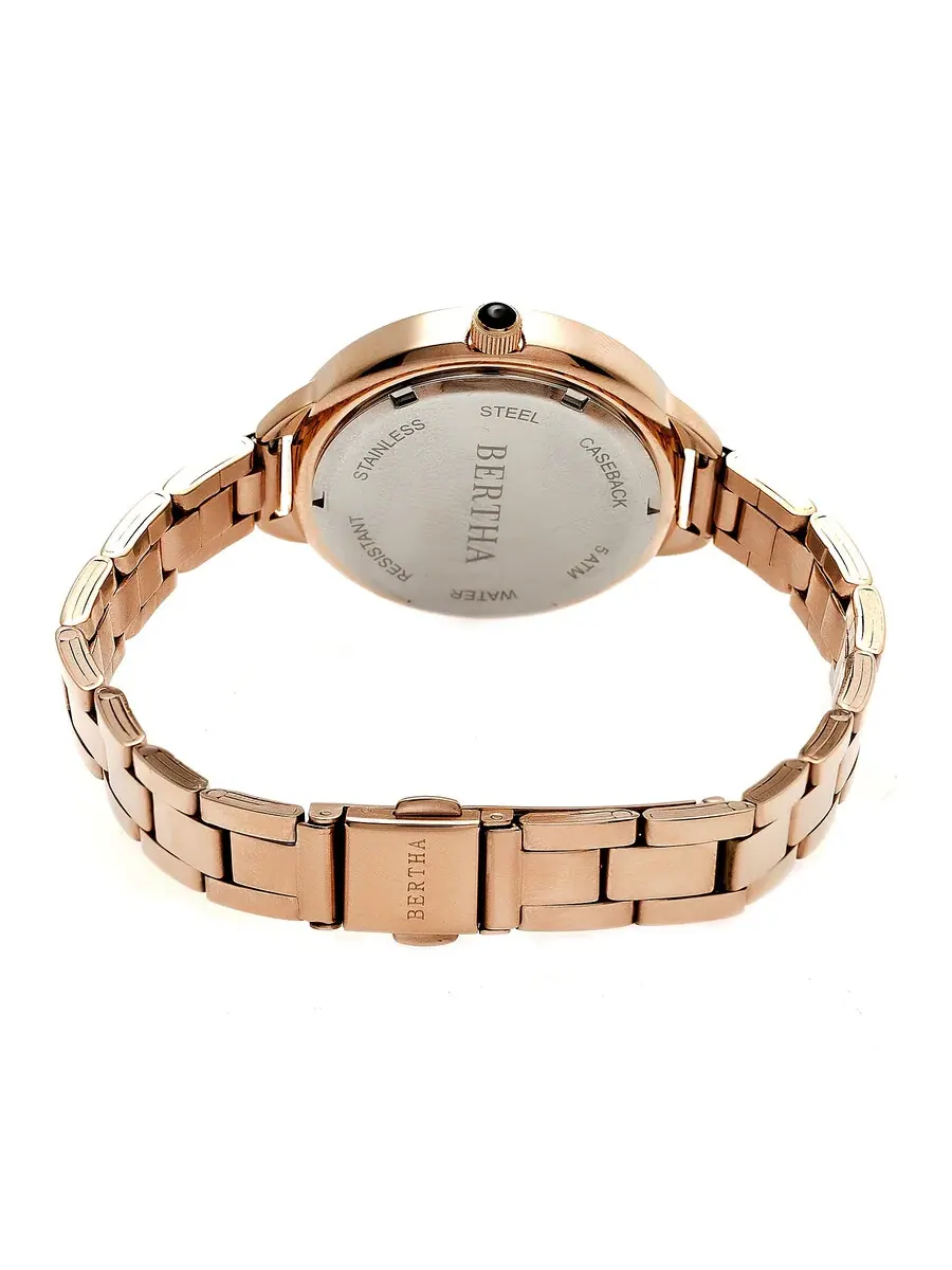 Женские часы Bertha Madison Gold Dial BR6703 — изображение 2 из 3, оттенок золотистый