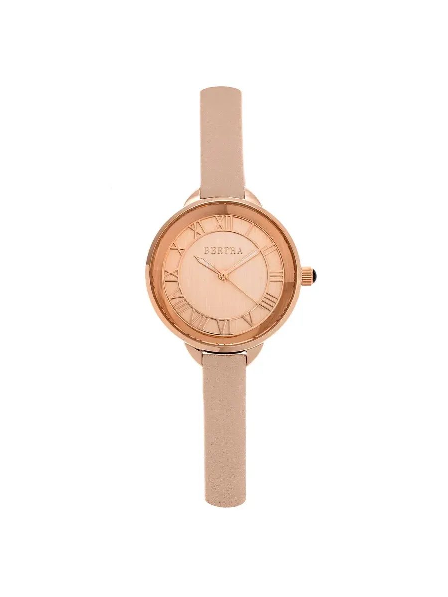 Женские часы Bertha Madison Gold Dial BR6706