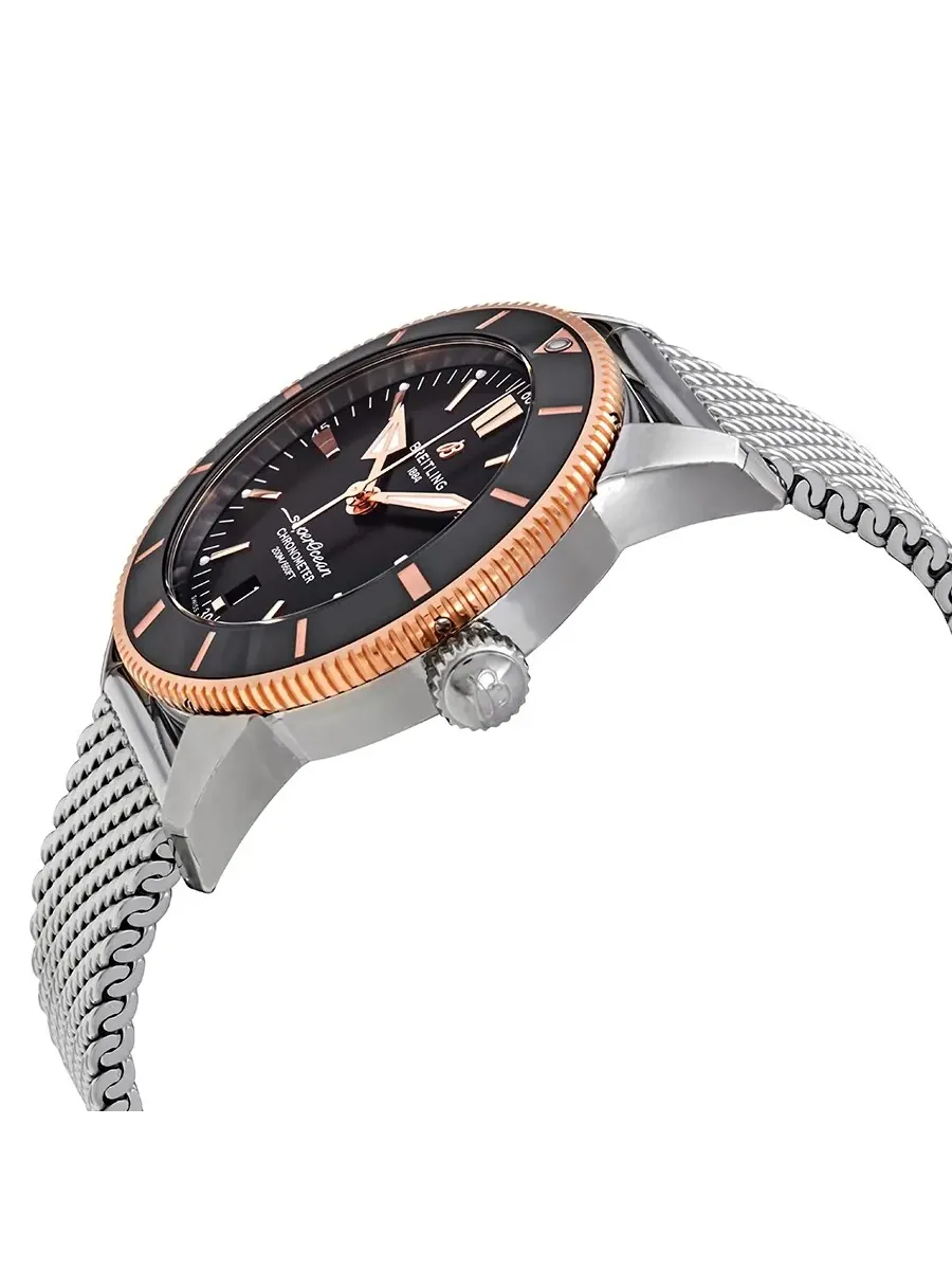 Мужские часы Breitling Superocean Heritage II Automatic Chronometer с черным циферблатом — изображение 2 из 3