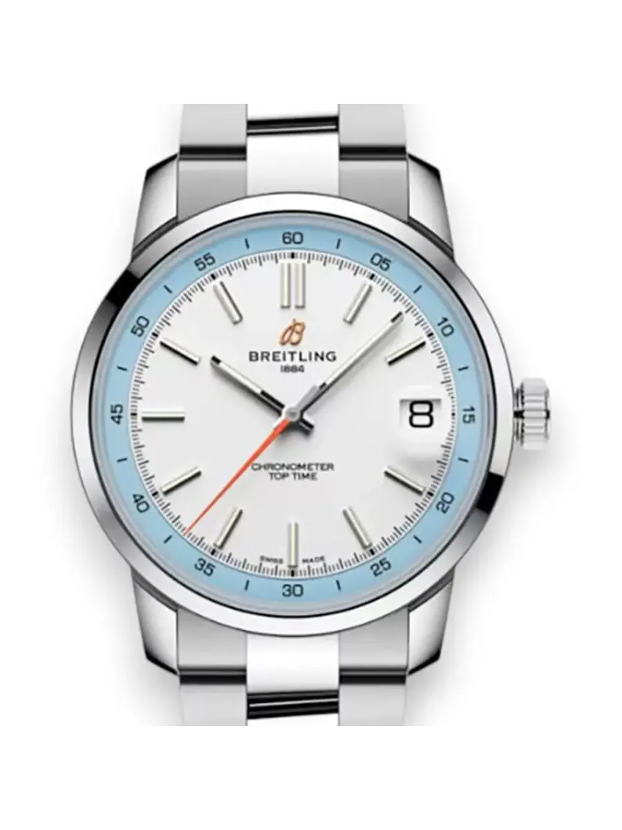 Мужские часы Breitling Top Time B31 с ручным заводом, хронометр AB3113281A1A1 — изображение 1 из 1, оттенок серебристый
