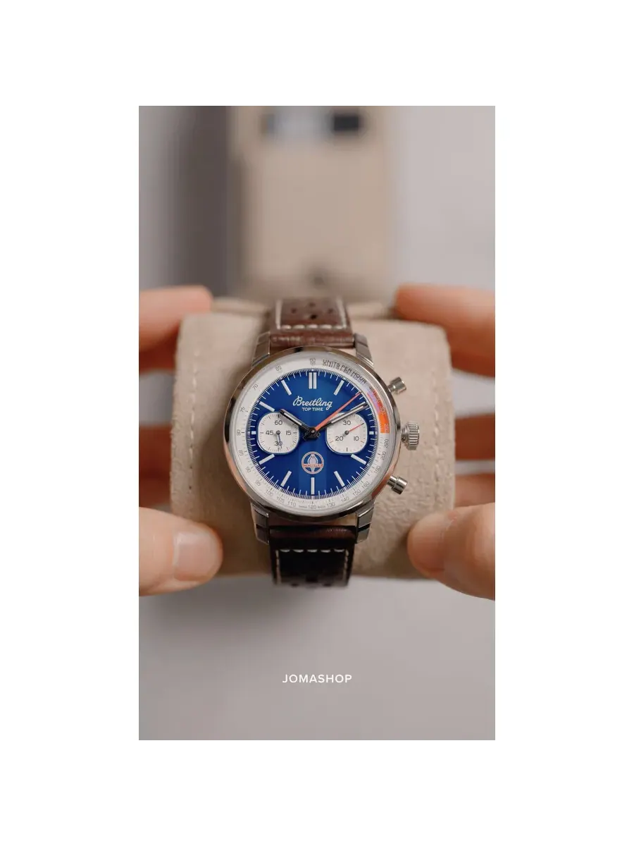 Мужские часы Breitling Top Time Shelby Cobra Chronograph Automatic Chronometer с синим циферблатом — изображение 4 из 4