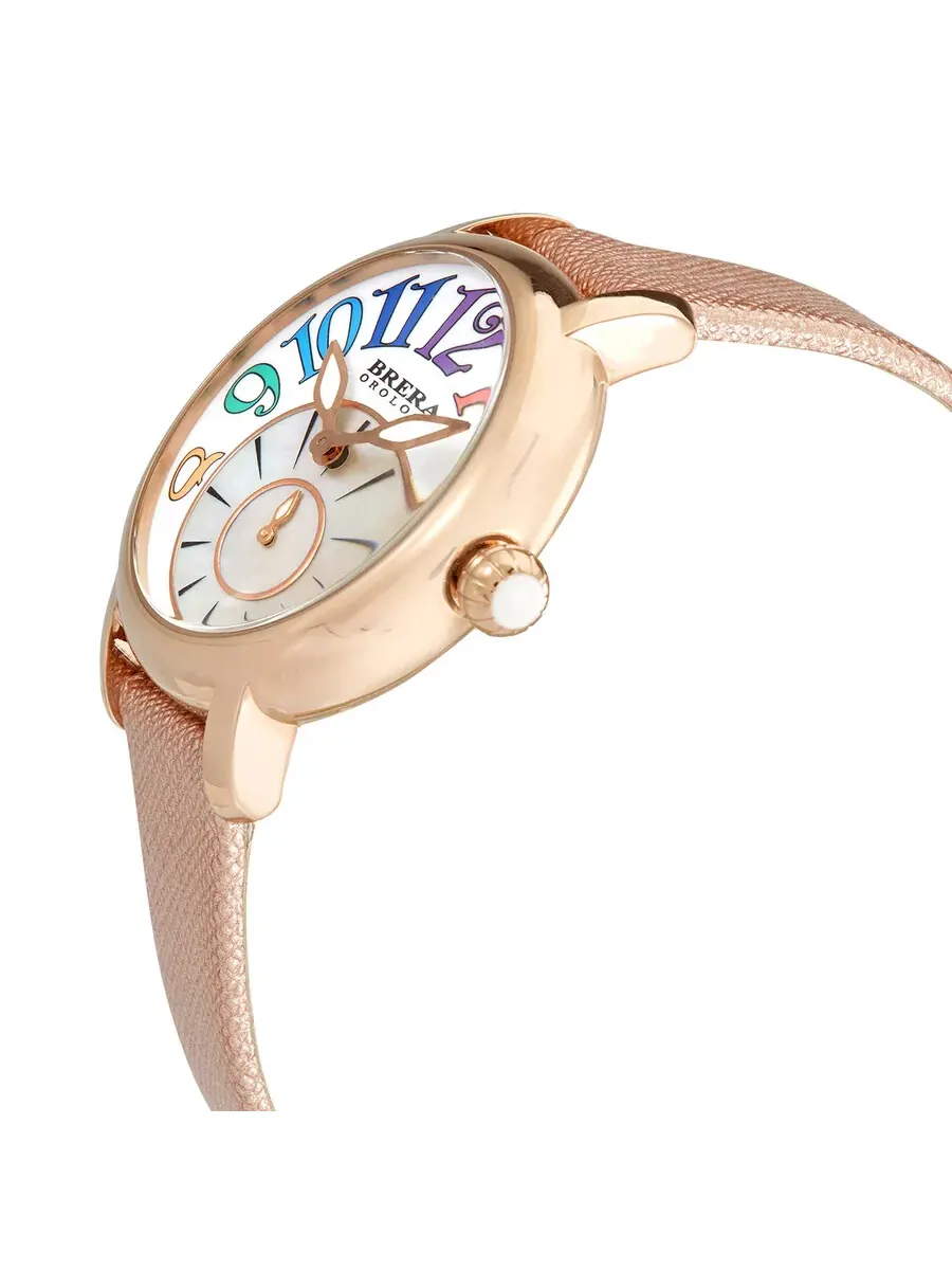 Женские часы Brera Orologi Valentina Modern Quartz с белым циферблатом BRVAMO3802-RGD-SAF — изображение 2 из 3