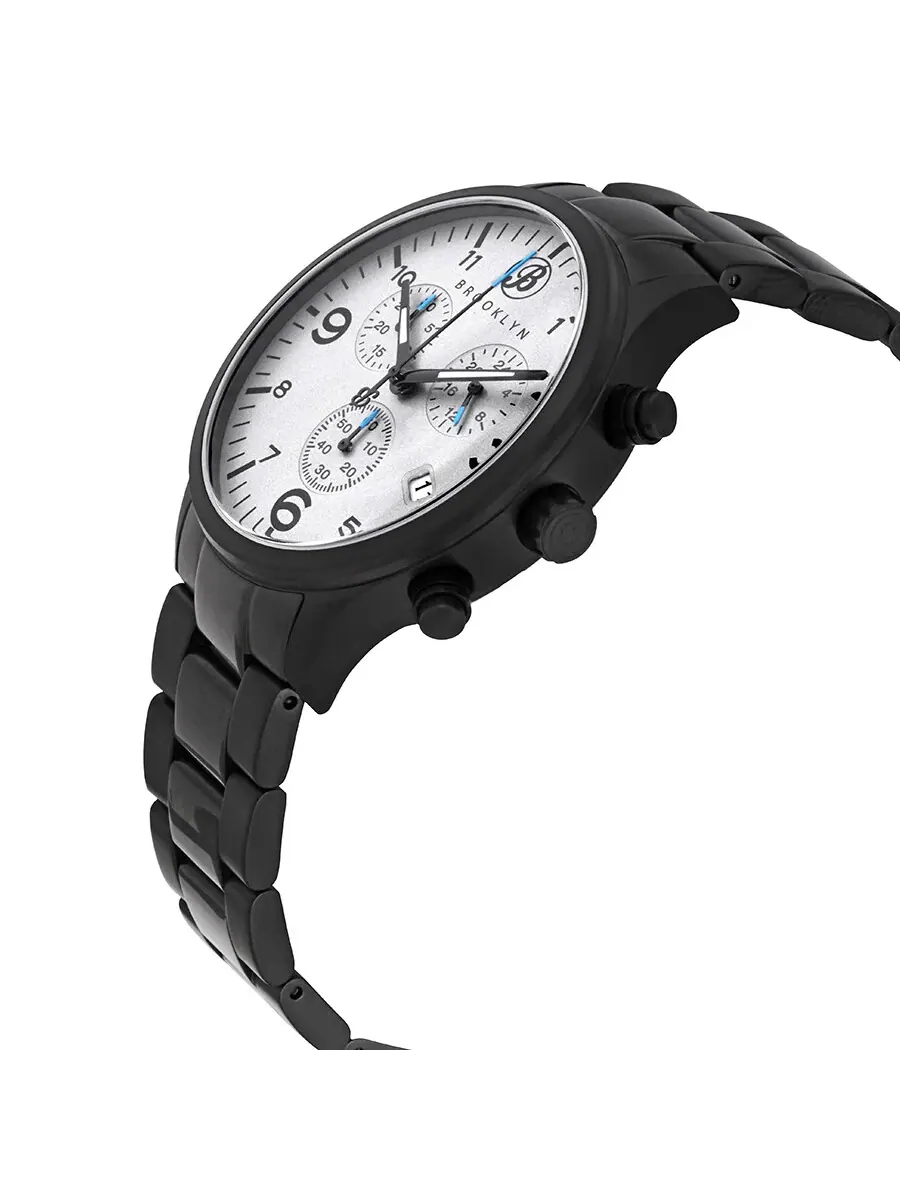 Мужские часы Brooklyn Watch Co. Bedford Brownstone II Quartz с серым циферблатом 308-GRY-1 — изображение 2 из 5