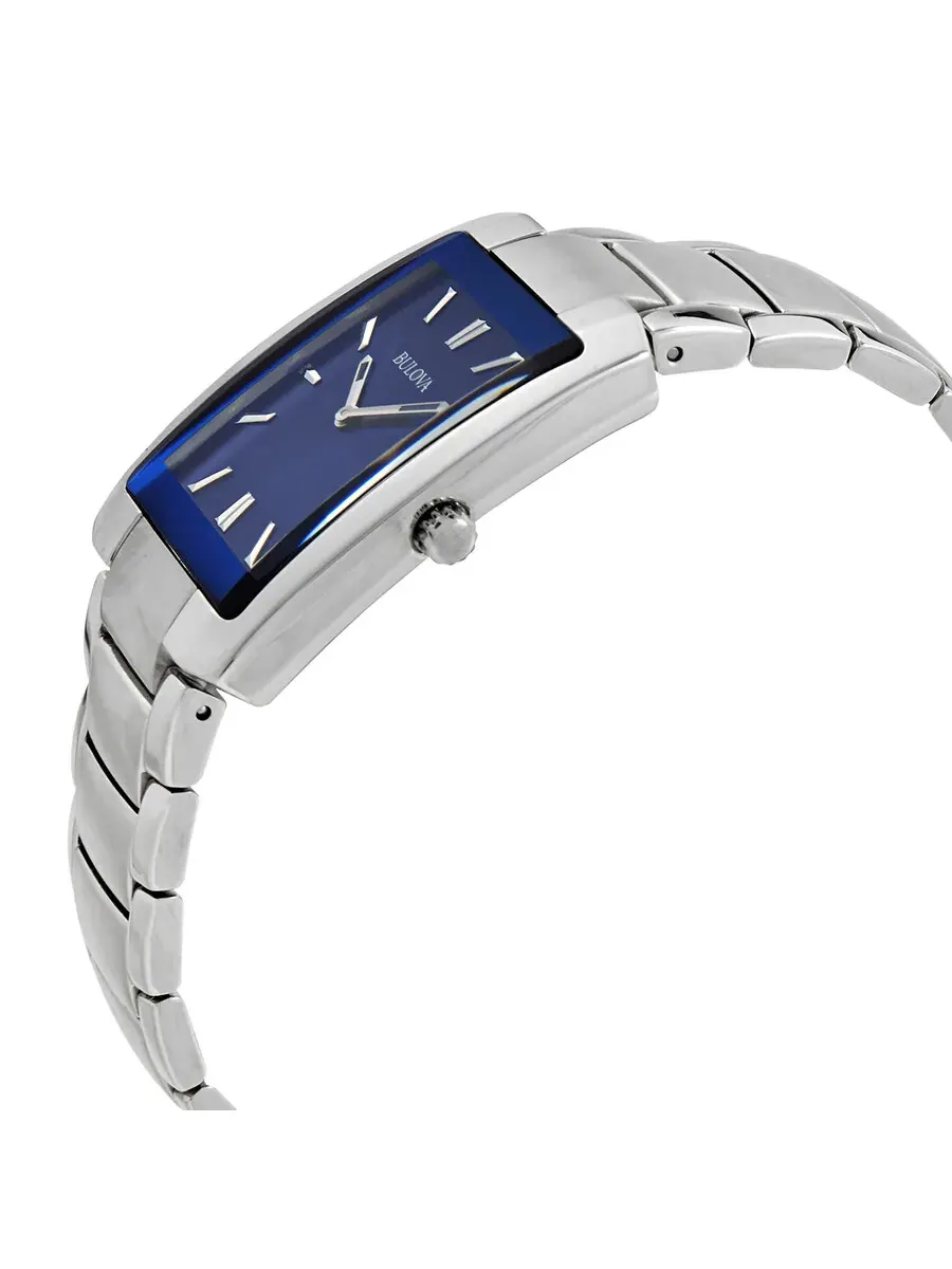 Мужские часы Bulova Classic с синим циферблатом 96A169 — изображение 2 из 3, оттенок синий