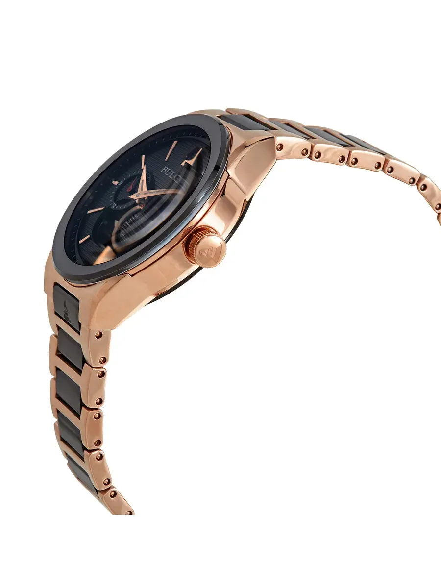 Мужские часы Bulova Latin GRAMMY Automatic 98A236 — изображение 2 из 3, оттенок черный