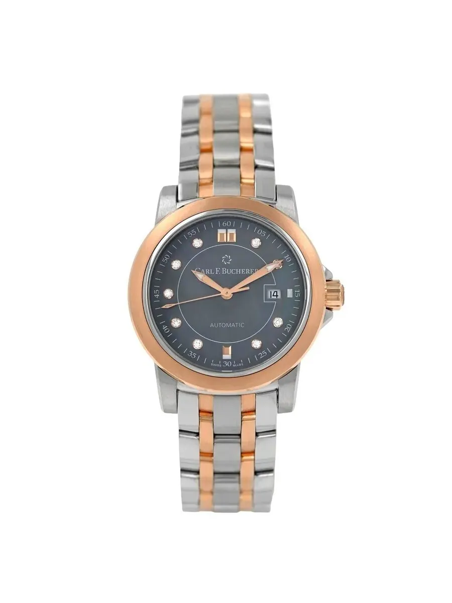 Женские часы Carl F. Bucherer Patravi Automatic с черным циферблатом 00.10637.07.87.21 — изображение 1 из 7