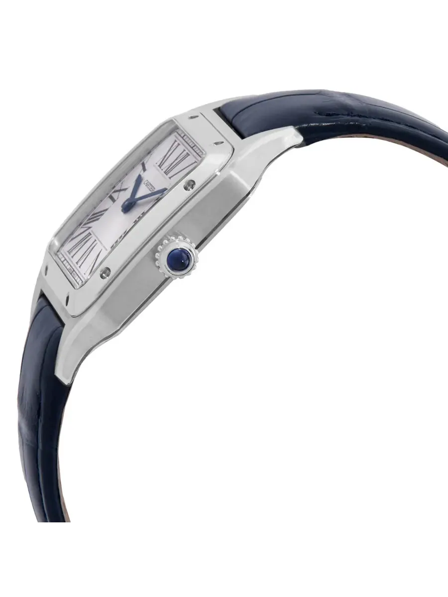 Женские часы Cartier Santos, маленькая модель, серебристый циферблат, WSSA0086 — изображение 2 из 3