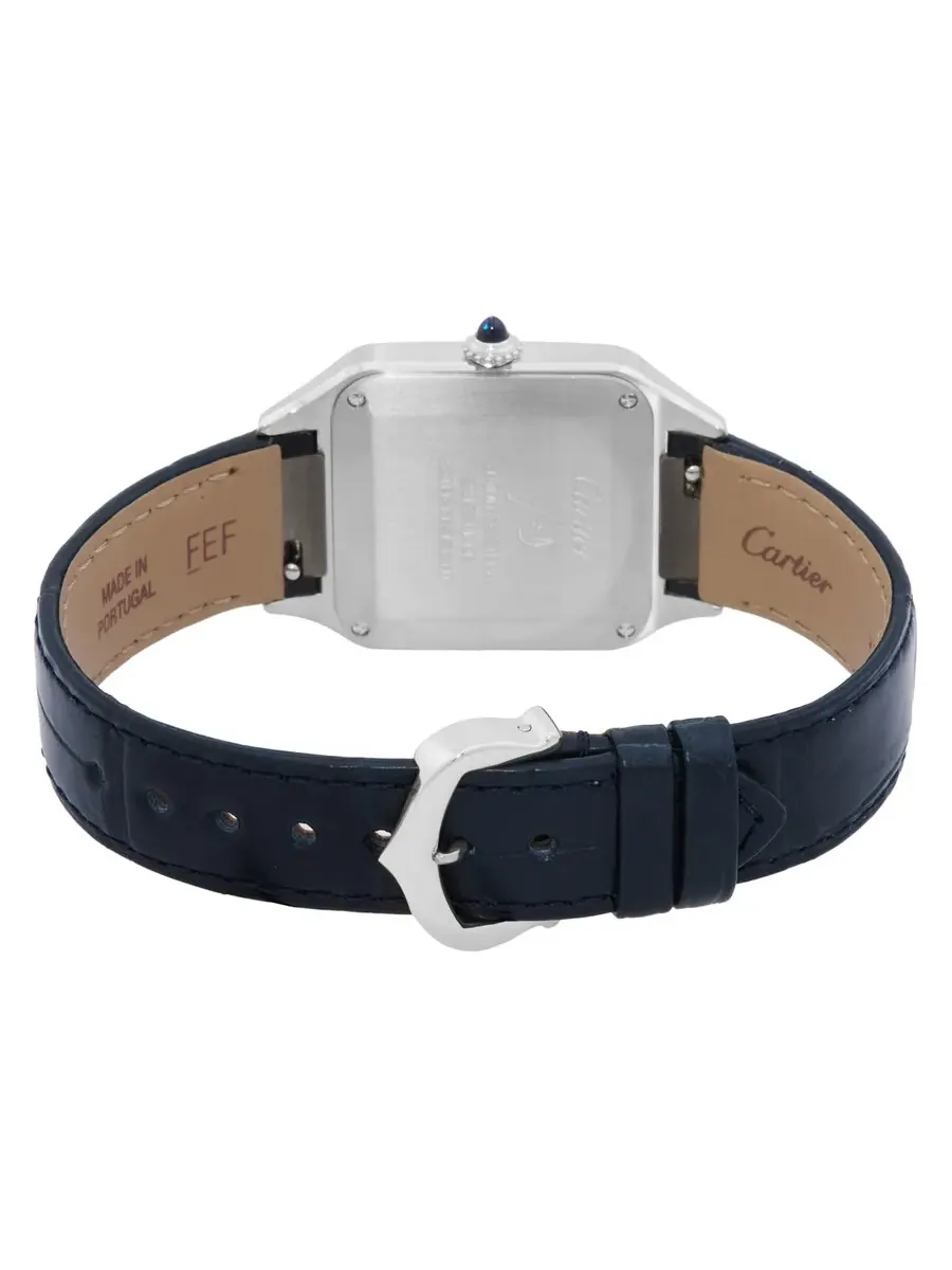 Женские часы Cartier Santos, маленькая модель, серебристый циферблат, WSSA0086 — изображение 3 из 3