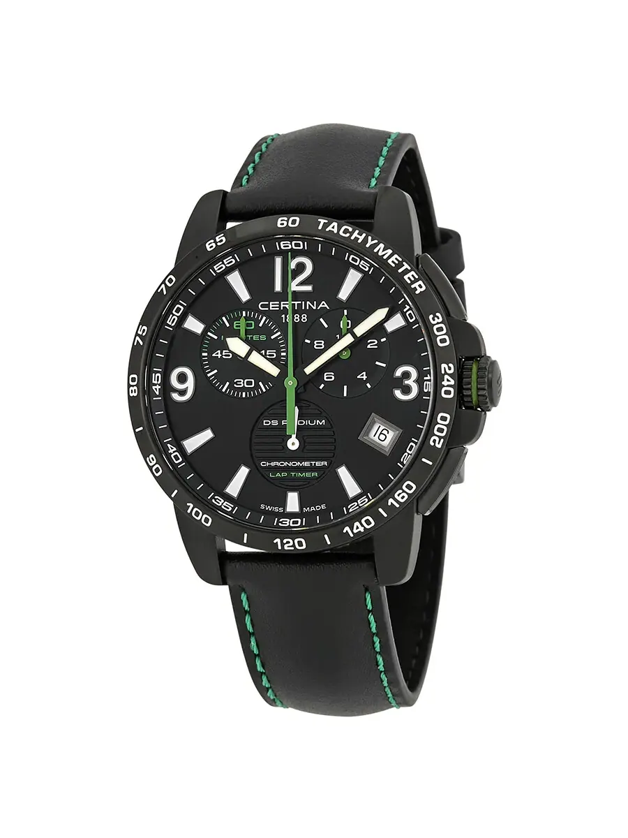 Часы Certina DS Podium Chronograph Chronometer Watch C034.453.36.057.02 — изображение 1 из 3, оттенок черный