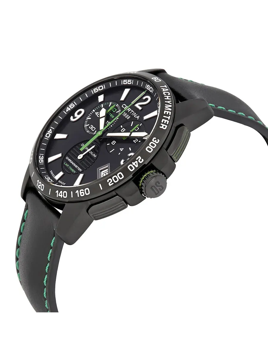 Часы Certina DS Podium Chronograph Chronometer Watch C034.453.36.057.02 — изображение 2 из 3, оттенок черный