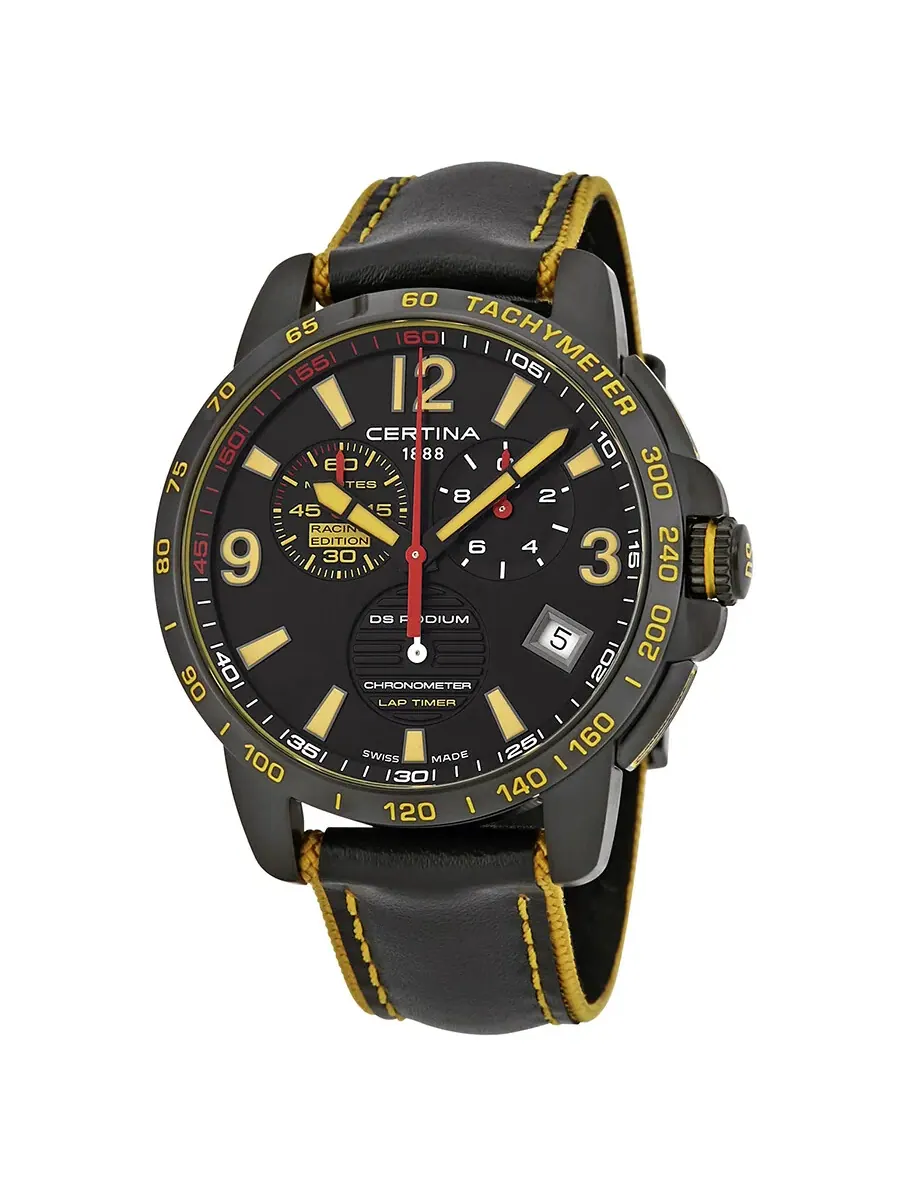 Мужские часы Certina DS Podium Chronograph Chronometer C034.453.36.057.10 — изображение 1 из 3, оттенок черный