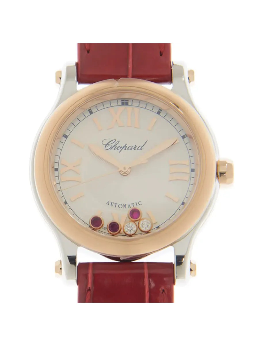 Женские часы Chopard Happy Sport Automatic с серебристым циферблатом 278573-6026 — изображение 1 из 4