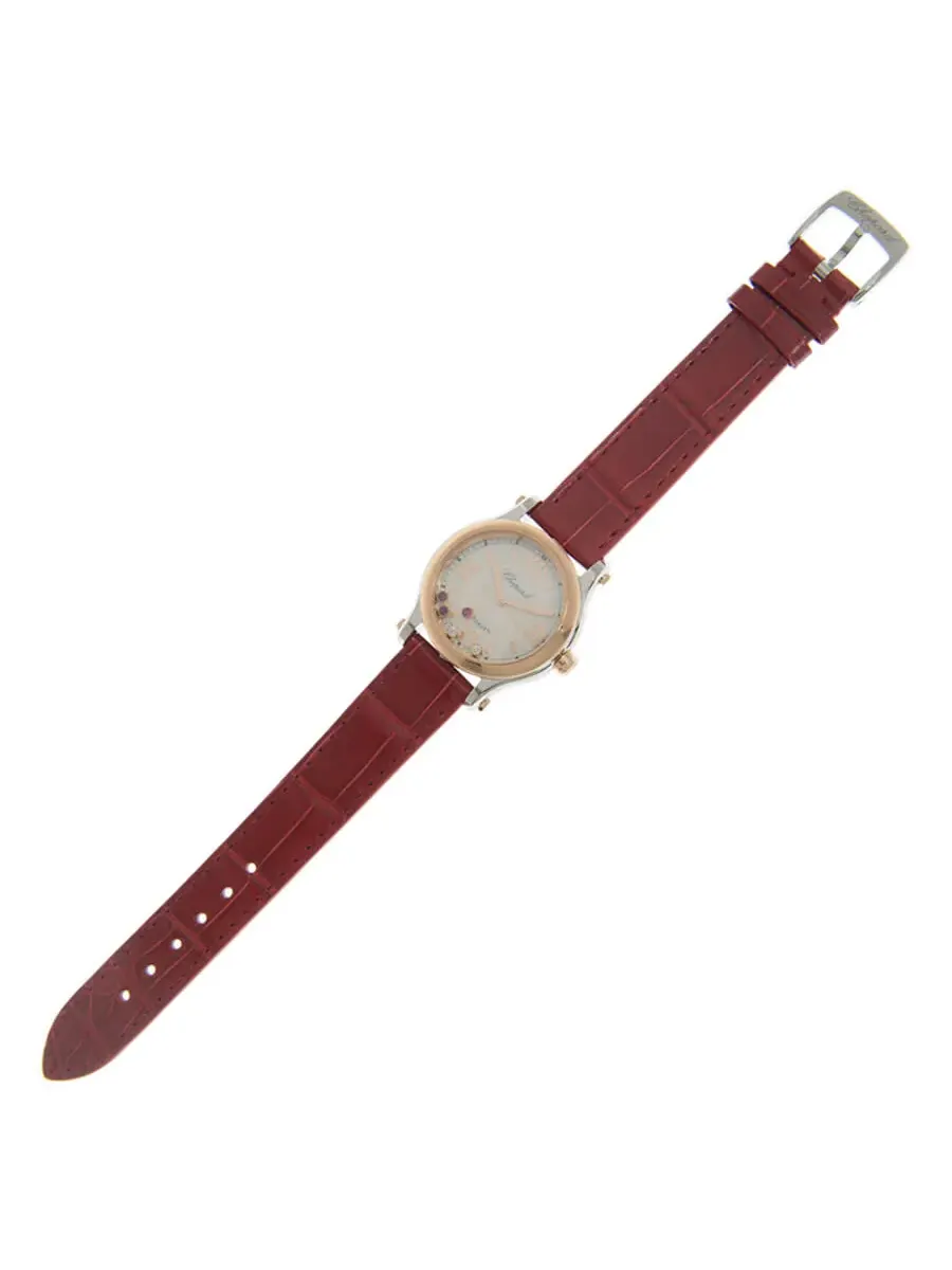 Женские часы Chopard Happy Sport Automatic с серебристым циферблатом 278573-6026 — изображение 2 из 4