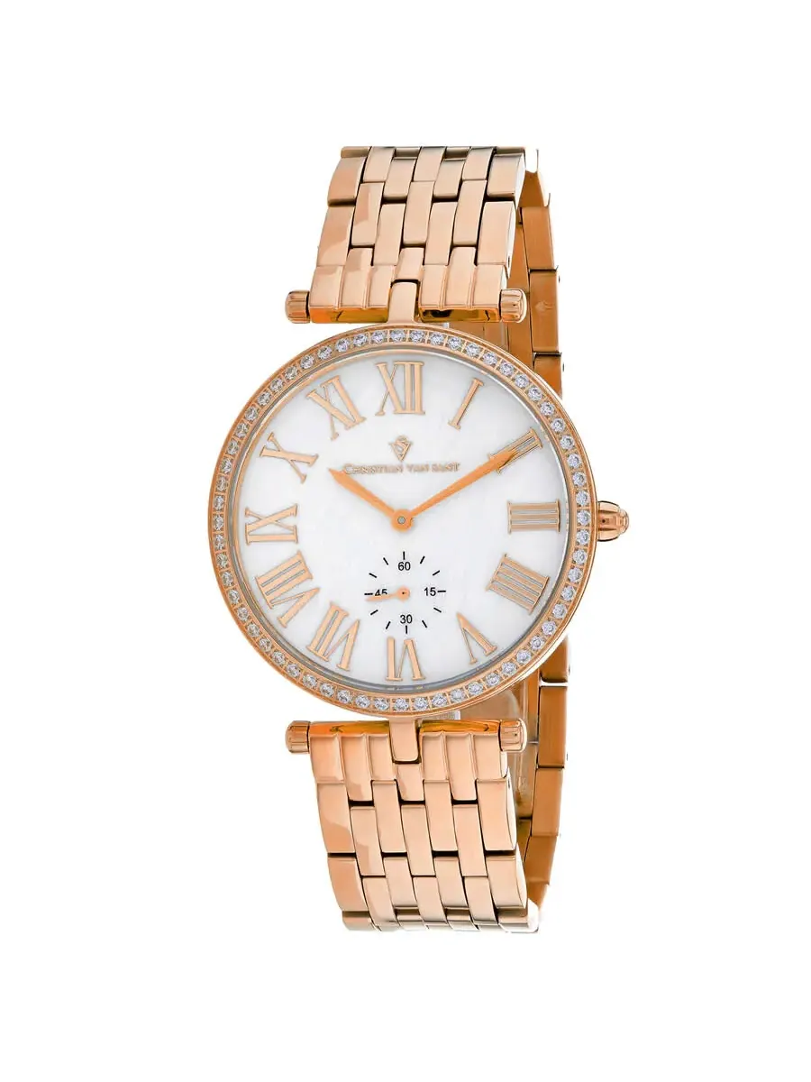 Женские часы Christian Van Sant Hush Quartz CV0293 — изображение 1 из 1, оттенок розовый золотистый