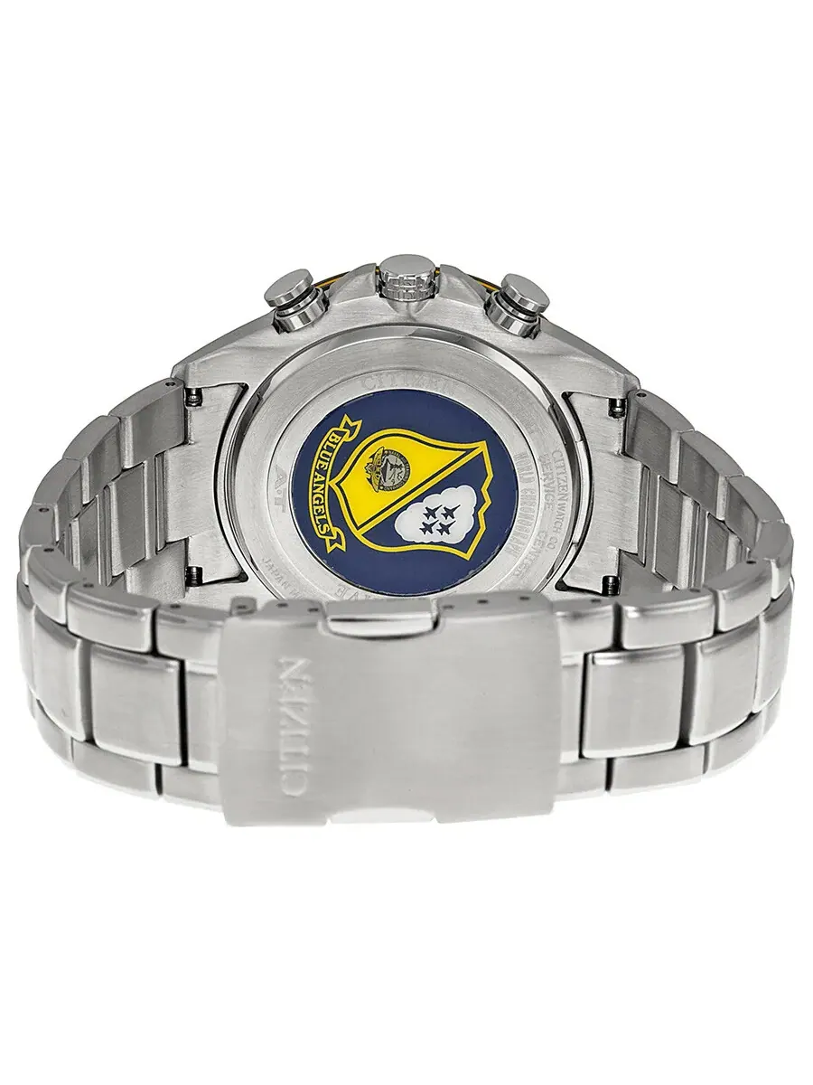 Мужские часы Citizen Eco Drive Blue Angels Chronograph AT8020-54L — изображение 3 из 3, оттенок синий
