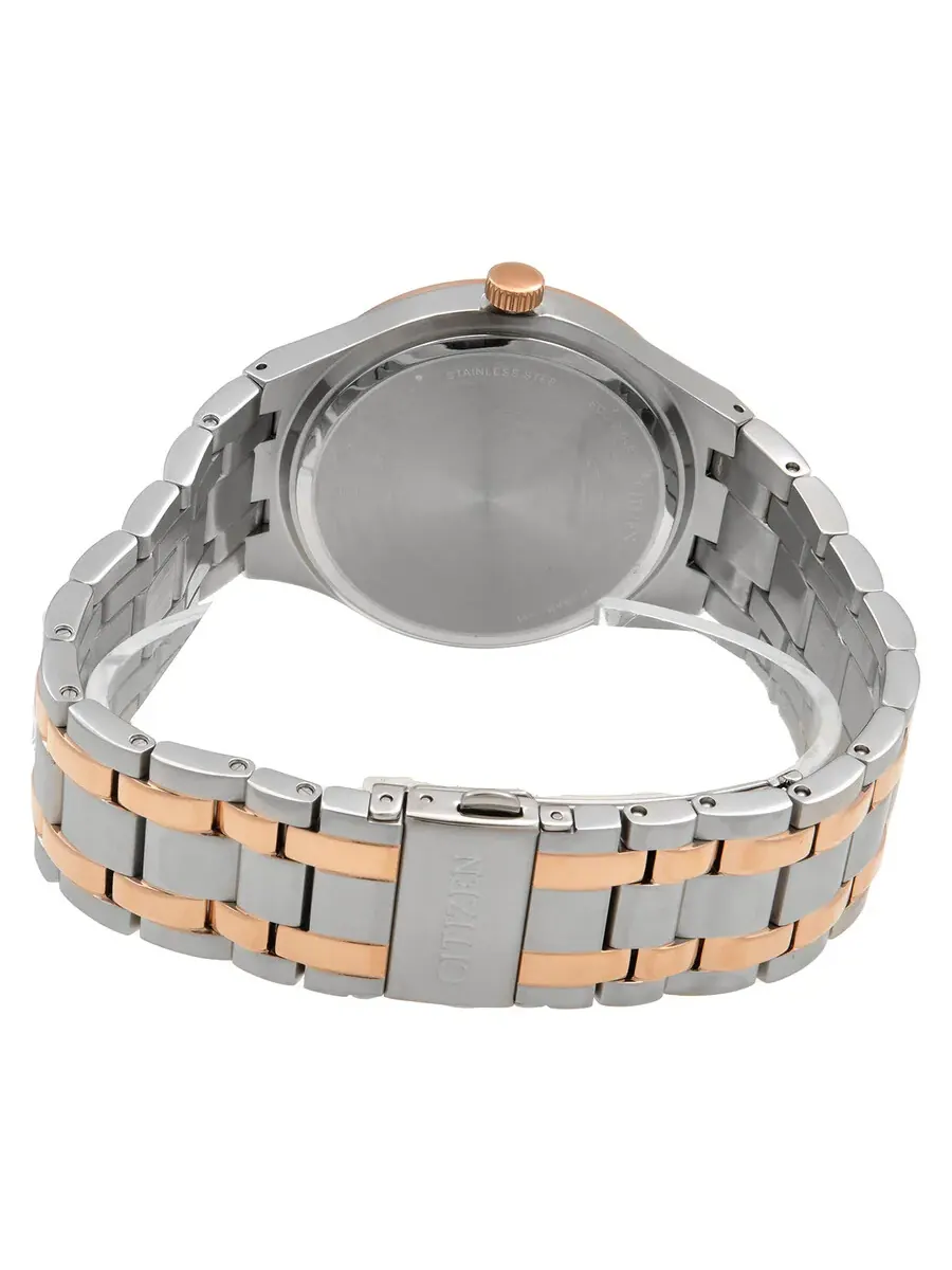 Мужские часы Citizen Eco-Drive с синим циферблатом BM7656-51L — изображение 3 из 3, оттенок розовый золотистый