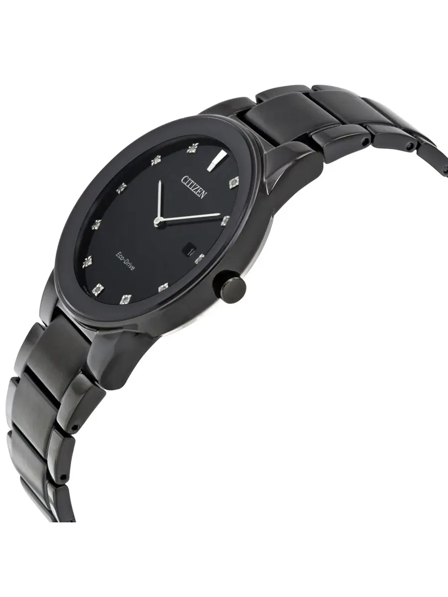 Мужские часы Citizen Axiom с черным циферблатом AU1065-58G — изображение 2 из 3, оттенок черный