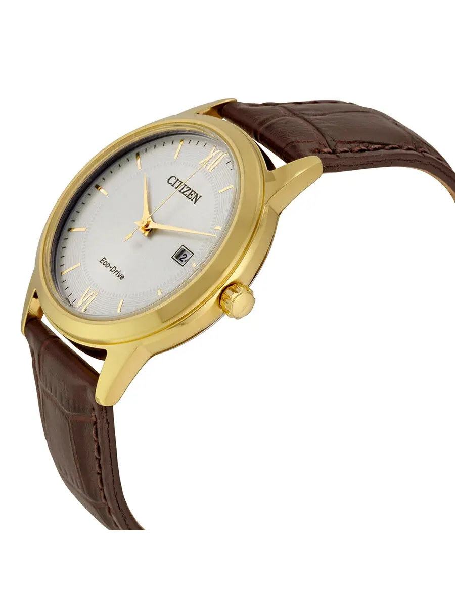 Мужские часы Citizen с ремешками Eco-Drive, циферблат слоновой кости, AW1232-04A — изображение 2 из 3