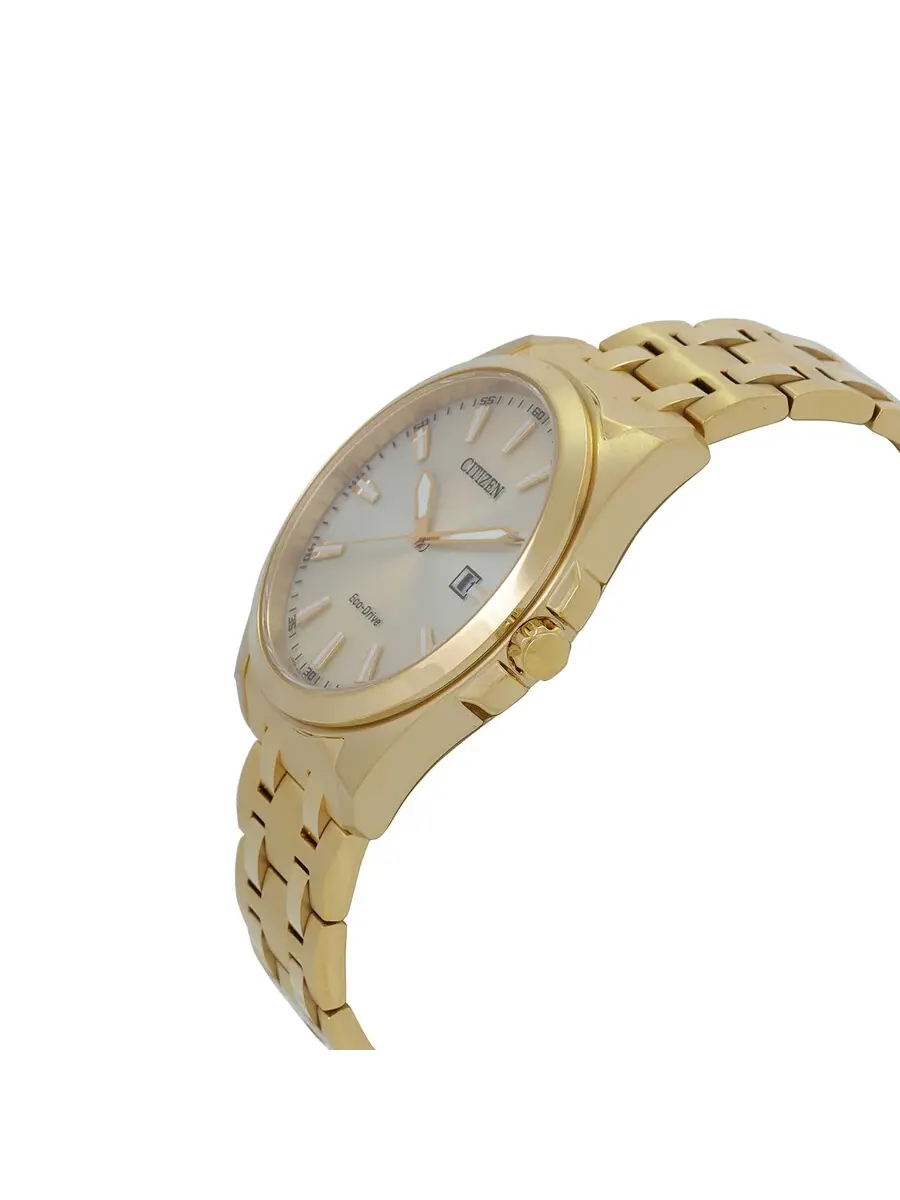 Мужские часы Citizen Peyten Eco-Drive с шампанским циферблатом BM7532-54P — изображение 2 из 3, оттенок золотистый