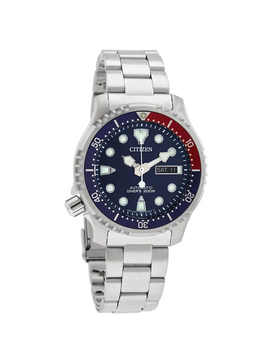 Мужские часы Citizen Promaster Lefty Automatic с синим циферблатом и безелем «пепси» NY0086-83L — изображение 1 из 3