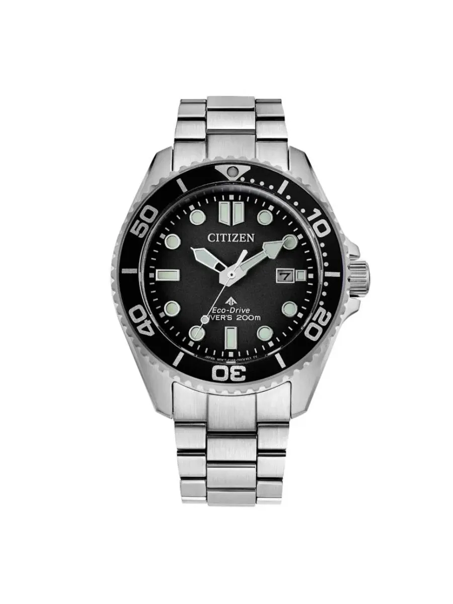 Мужские часы Citizen Promaster Dive с черным циферблатом BN0261-51E — изображение 1 из 3, оттенок черный