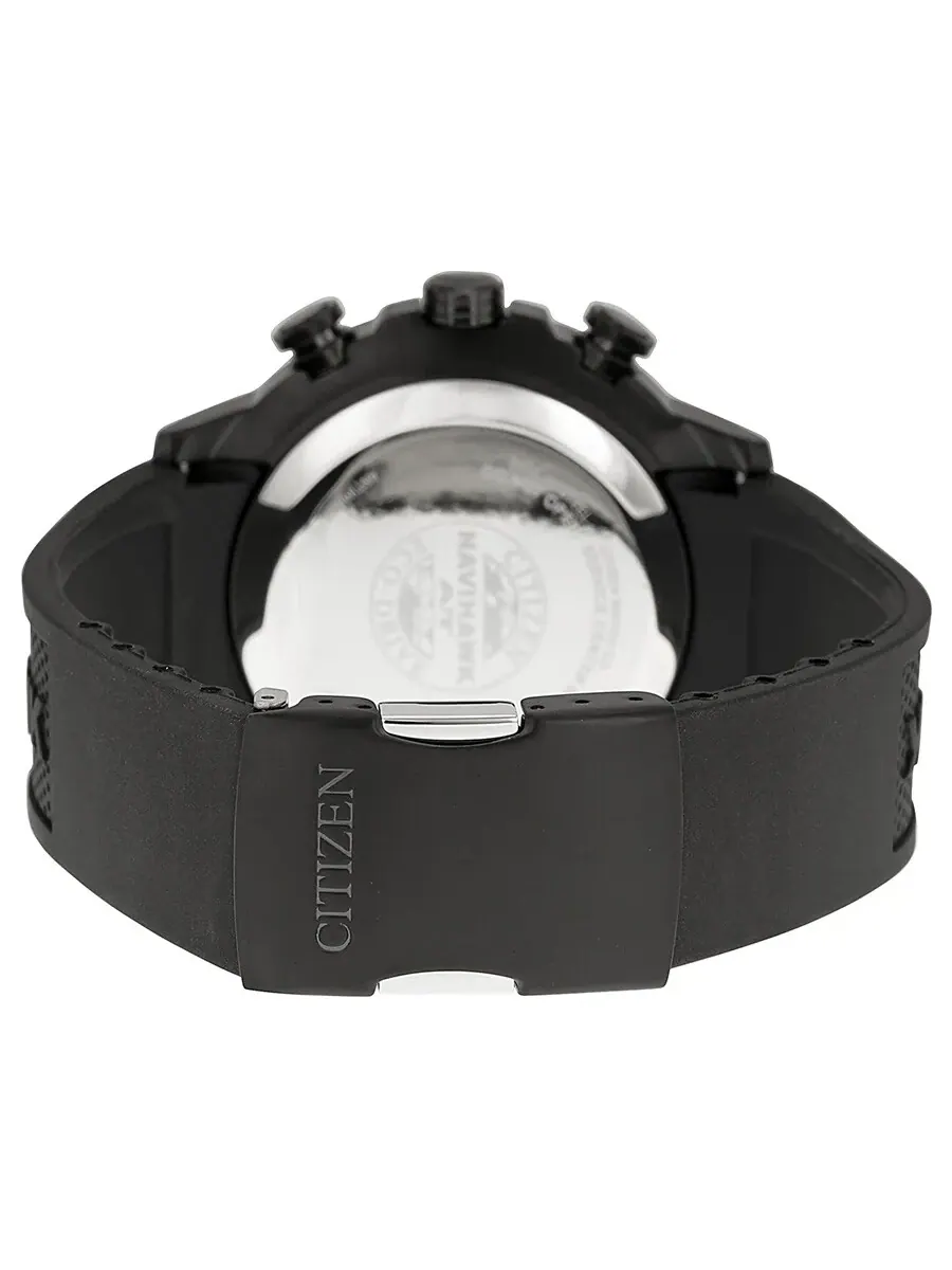 Мужские часы Citizen Promaster Navihawk A-T Eco Drive с черным циферблатом JY8035-04E — изображение 3 из 3, оттенок черный