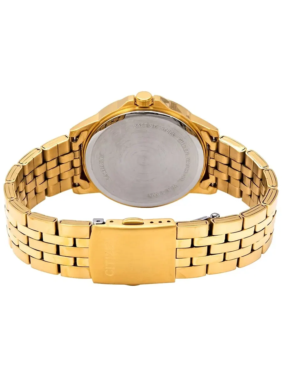 Мужские часы Citizen Quartz с шампаневым циферблатом BF2013-56P — изображение 3 из 3, оттенок желтый золотистый